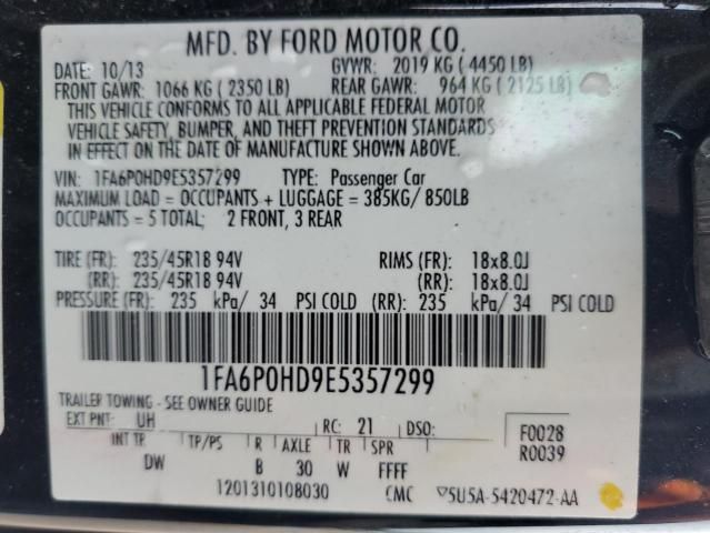 2014 Ford Fusion SE