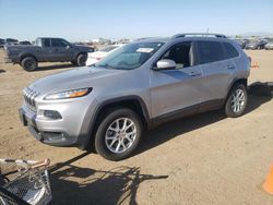 Salvage cars for sale from Copart Brighton, CO: 2018 Jeep Cherokee Latitude
