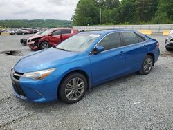 Salvage cars for sale at Concord, NC auction: 2017 Toyota Camry LE