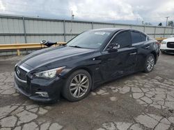 Salvage cars for sale from Copart Dyer, IN: 2017 Infiniti Q50 Premium