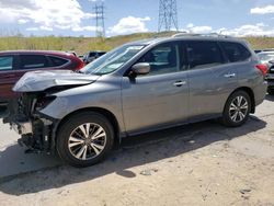 Nissan Pathfinder salvage cars for sale: 2017 Nissan Pathfinder S