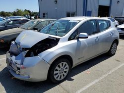 Nissan Leaf salvage cars for sale: 2017 Nissan Leaf S