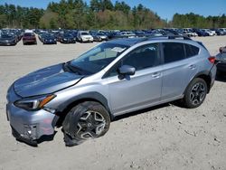 Salvage cars for sale at Mendon, MA auction: 2018 Subaru Crosstrek Limited