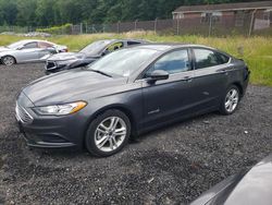 Salvage cars for sale at Finksburg, MD auction: 2018 Ford Fusion S Hybrid