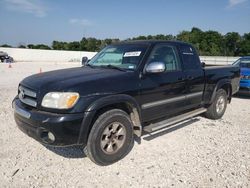 Salvage cars for sale from Copart New Braunfels, TX: 2006 Toyota Tundra Access Cab SR5