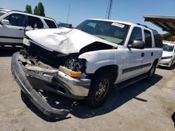 Salvage cars for sale at auction: 2002 Chevrolet Suburban C1500