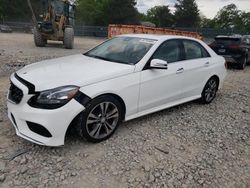 Salvage cars for sale at Madisonville, TN auction: 2016 Mercedes-Benz E 350