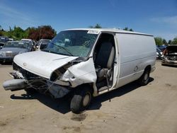 Salvage trucks for sale at Woodburn, OR auction: 1999 Ford Econoline E150 Van