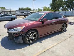 Vehiculos salvage en venta de Copart Sacramento, CA: 2017 Honda Accord Sport