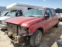 Salvage cars for sale from Copart Amarillo, TX: 2002 Ford F250 Super Duty