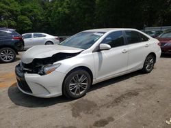 Salvage cars for sale from Copart Austell, GA: 2017 Toyota Camry LE