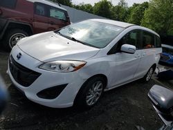 Mazda 5 Sport salvage cars for sale: 2015 Mazda 5 Sport