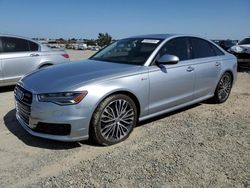 Salvage cars for sale from Copart Antelope, CA: 2016 Audi A6 Prestige