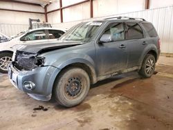 Salvage cars for sale at Lansing, MI auction: 2011 Ford Escape Limited