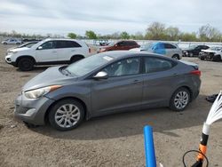 Salvage cars for sale from Copart London, ON: 2012 Hyundai Elantra GLS