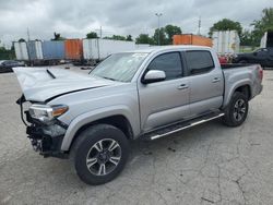 Salvage cars for sale at Bridgeton, MO auction: 2019 Toyota Tacoma Double Cab