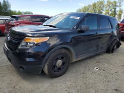 Salvage cars for sale at Arlington, WA auction: 2013 Ford Explorer Police Interceptor