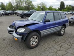 Salvage cars for sale at Portland, OR auction: 2000 Toyota Rav4