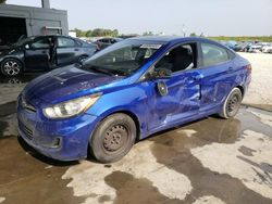 Salvage cars for sale at West Palm Beach, FL auction: 2013 Hyundai Accent GLS