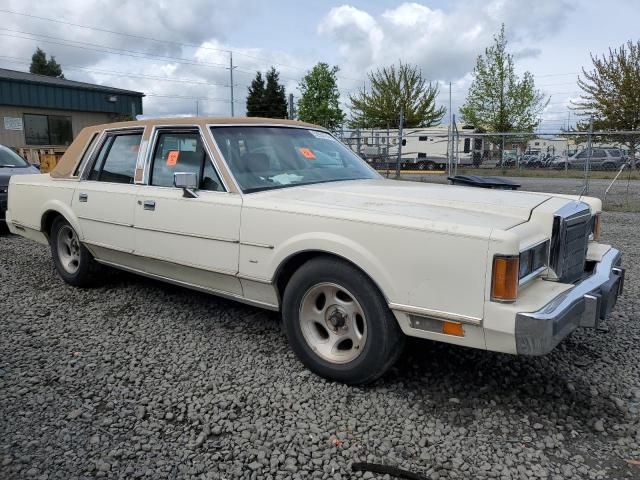 1989 Lincoln Town Car