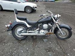 Salvage motorcycles for sale at Marlboro, NY auction: 2000 Yamaha XVS65 Base