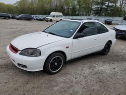 Salvage cars for sale from Copart North Billerica, MA: 2000 Honda Civic EX