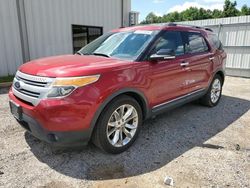 Salvage cars for sale at Grenada, MS auction: 2014 Ford Explorer XLT