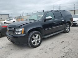 Salvage cars for sale from Copart Haslet, TX: 2012 Chevrolet Suburban C1500 LTZ