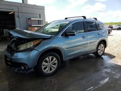 Salvage cars for sale from Copart West Palm Beach, FL: 2013 Honda CR-V EXL