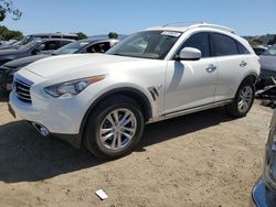Salvage cars for sale at San Martin, CA auction: 2015 Infiniti QX70