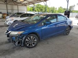 Salvage cars for sale from Copart Cartersville, GA: 2014 Honda Civic EX