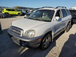 Salvage cars for sale from Copart Tucson, AZ: 2005 Hyundai Santa FE GLS