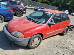 GEO Vehiculos salvage en venta: 1997 GEO Metro