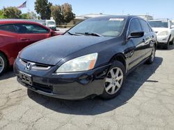 Salvage cars for sale at Martinez, CA auction: 2005 Honda Accord EX