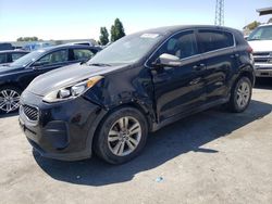 Salvage cars for sale from Copart Hayward, CA: 2017 KIA Sportage LX