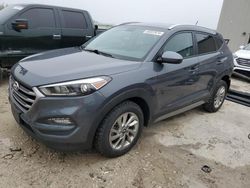 Salvage cars for sale at Franklin, WI auction: 2017 Hyundai Tucson Limited