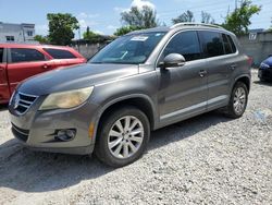 Volkswagen salvage cars for sale: 2009 Volkswagen Tiguan S