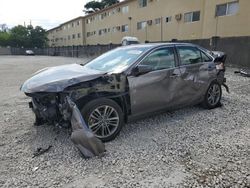 Salvage cars for sale at Opa Locka, FL auction: 2017 Toyota Camry LE