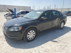 Salvage cars for sale at Haslet, TX auction: 2012 Volkswagen Passat S