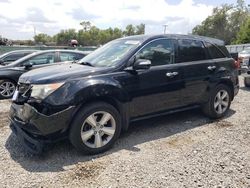 Salvage cars for sale at Riverview, FL auction: 2011 Acura MDX Technology