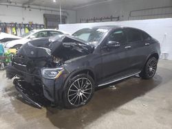 Salvage cars for sale at Candia, NH auction: 2022 Mercedes-Benz GLC Coupe 300 4matic