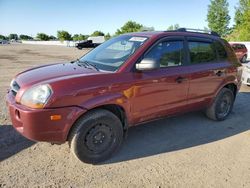 Salvage cars for sale from Copart Ontario Auction, ON: 2009 Hyundai Tucson GLS