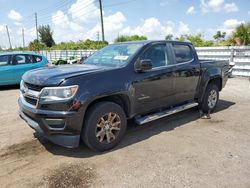 Salvage cars for sale from Copart Miami, FL: 2016 Chevrolet Colorado LT