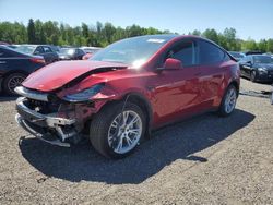 Salvage cars for sale at Bowmanville, ON auction: 2024 Tesla Model Y