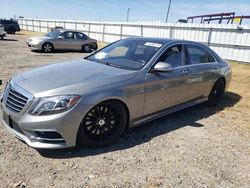 Salvage cars for sale at Sacramento, CA auction: 2015 Mercedes-Benz S 550