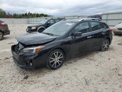 Salvage cars for sale at Franklin, WI auction: 2018 Subaru Impreza Limited