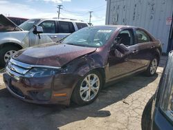 Salvage cars for sale at Chicago Heights, IL auction: 2012 Ford Fusion SE