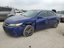 Salvage cars for sale at San Antonio, TX auction: 2015 Toyota Camry LE