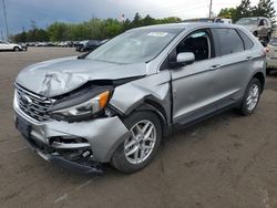 Salvage cars for sale at Denver, CO auction: 2021 Ford Edge SEL