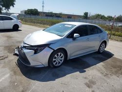 Salvage cars for sale from Copart Orlando, FL: 2024 Toyota Corolla LE